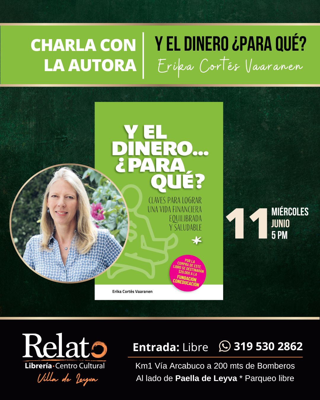 libro dinero relato