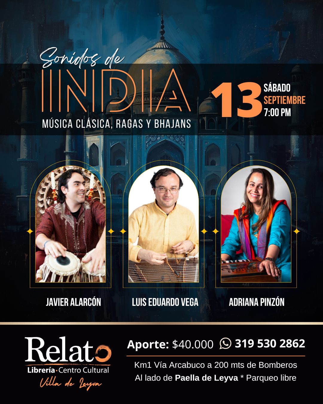 musica india relato villa de leyva libreria