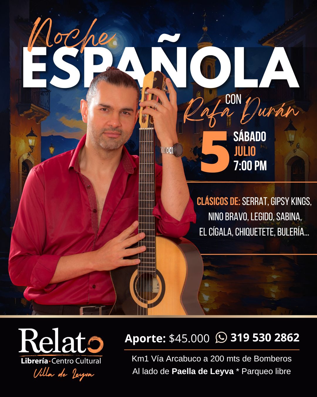 noche espanola celada relato villa de leyva