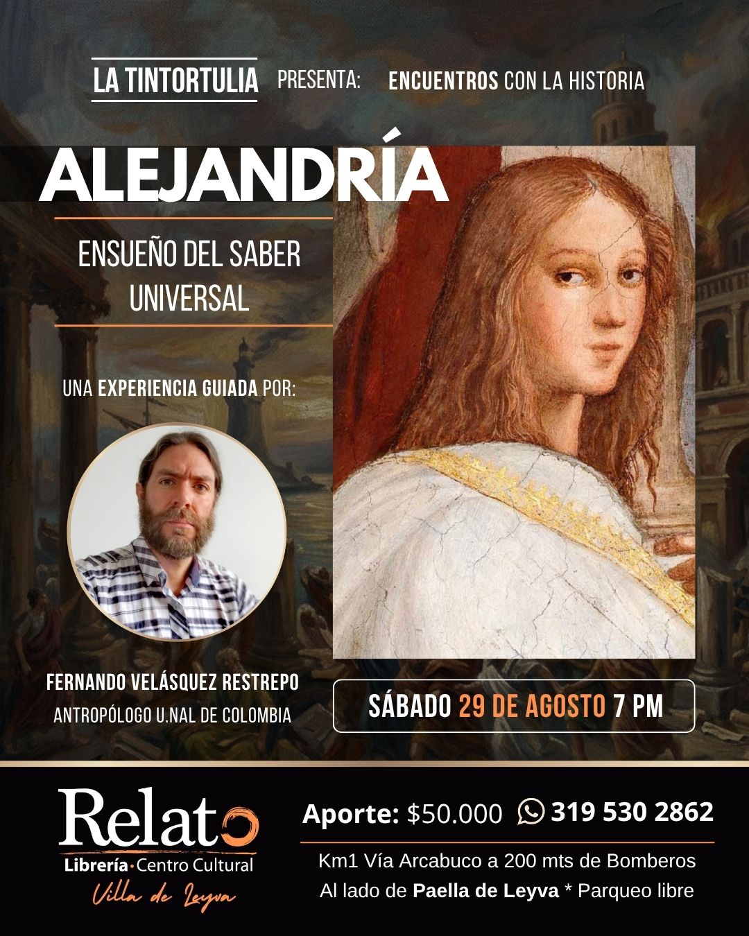 alejandria relato tintortulia