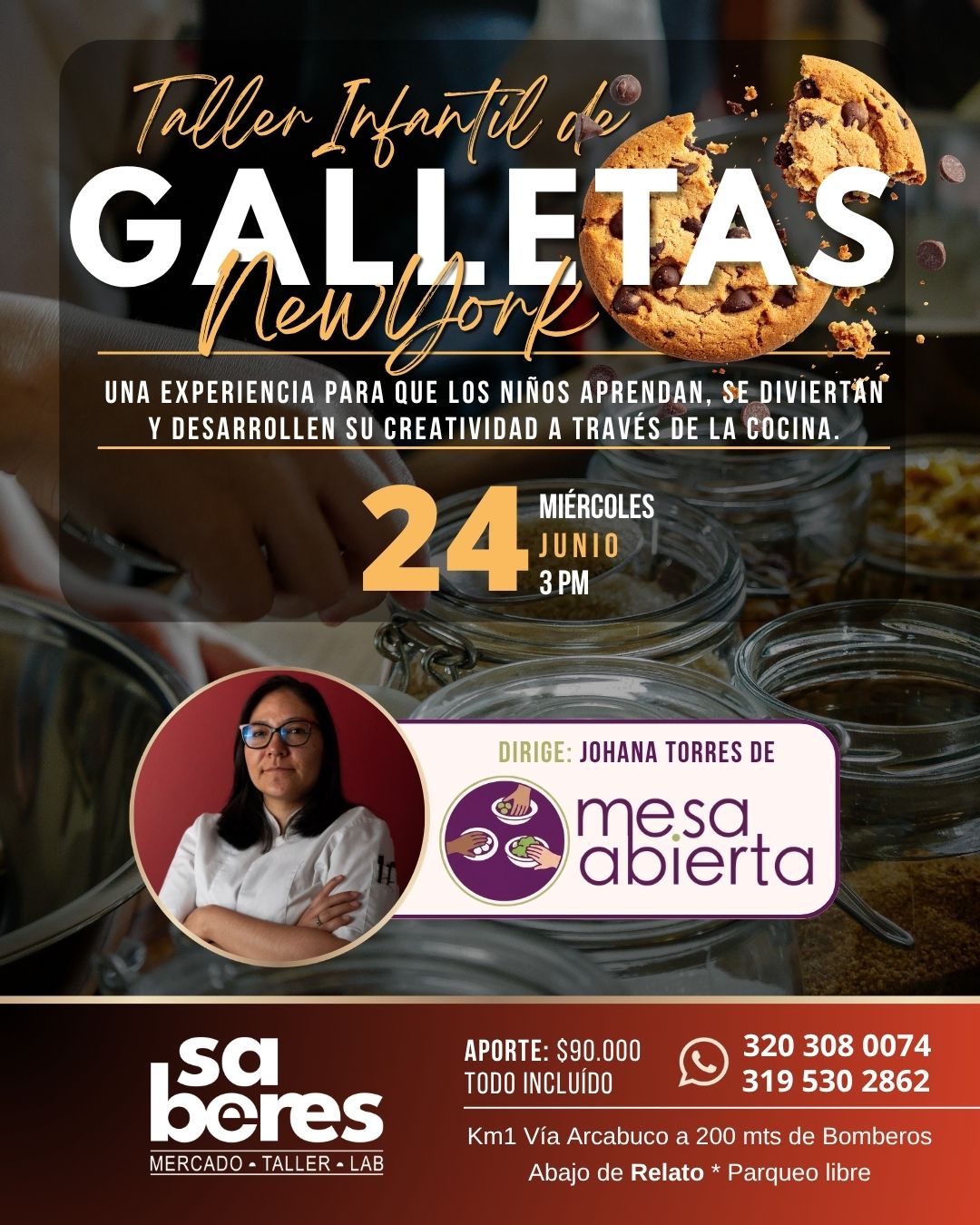 galletas taller sabores