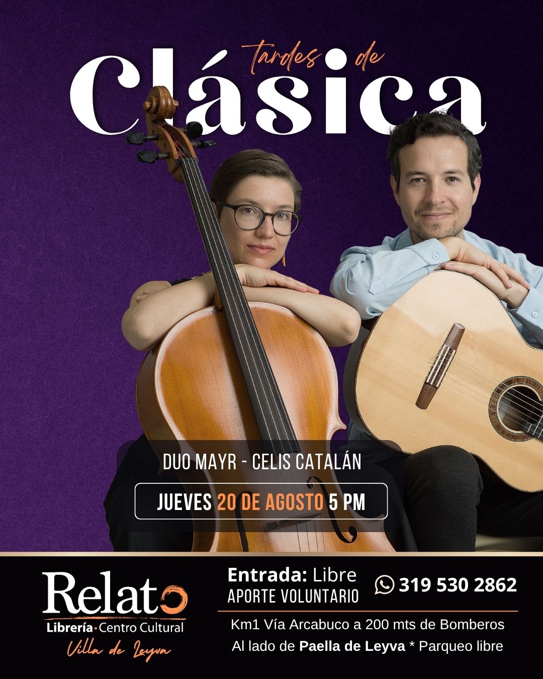 musica clasica relato duo mayr celis catalan villa
